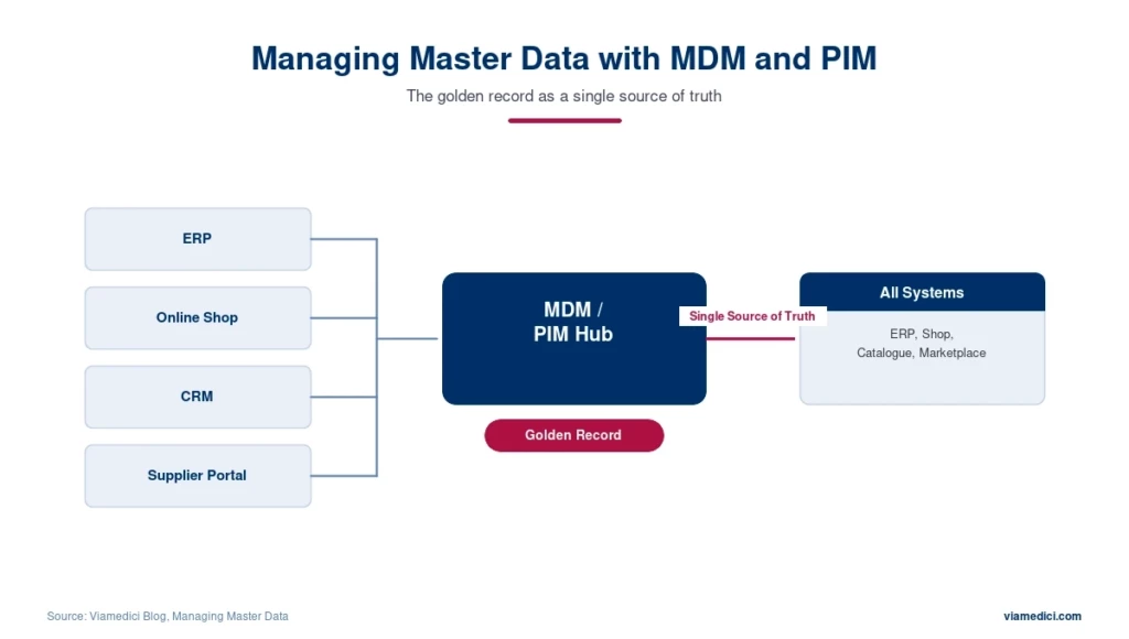 Master data system